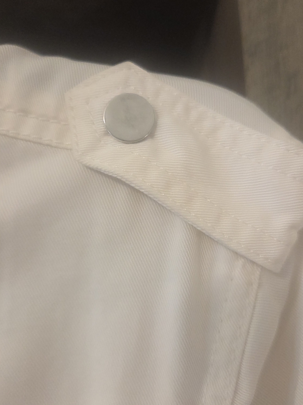 LOFT Cream Drawstring Utility Jacket - Picture 7 of 8